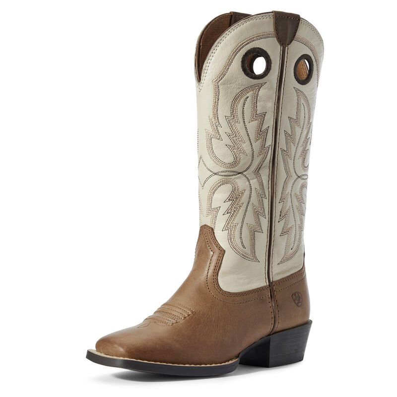 Ariat Whippersnapper Kahverengi Western Csizma Çocuk (26879-053)